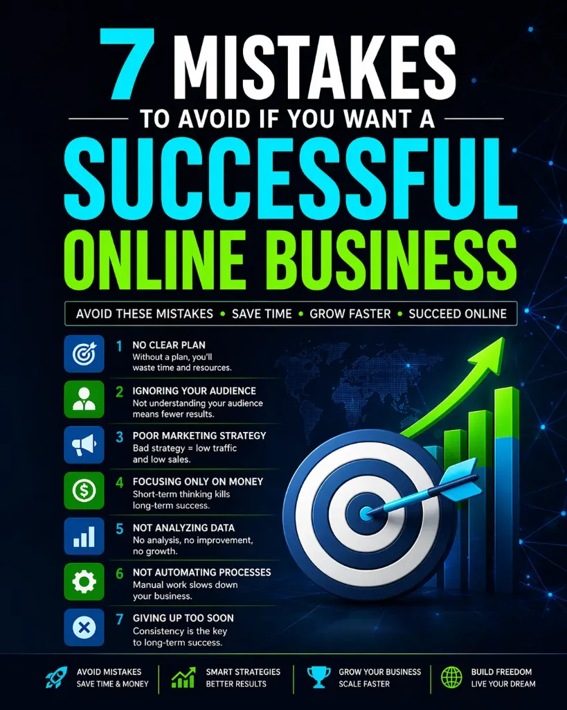 7 Deadly Mistakes That Kill Online Business Success